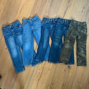 SONOMA Boys Size 6 Jeans Bundle of 5